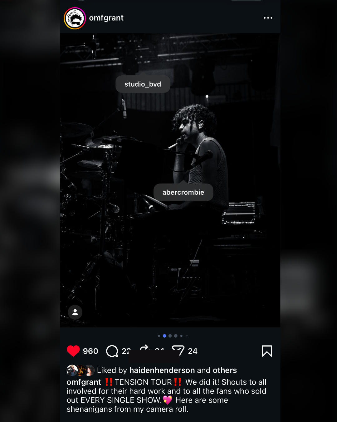 Grant (drummer Haiden Henderson)